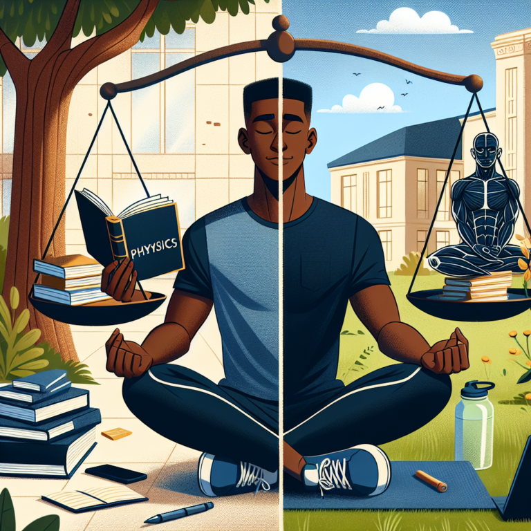 Balancing Self-Care and Academic Responsibilities