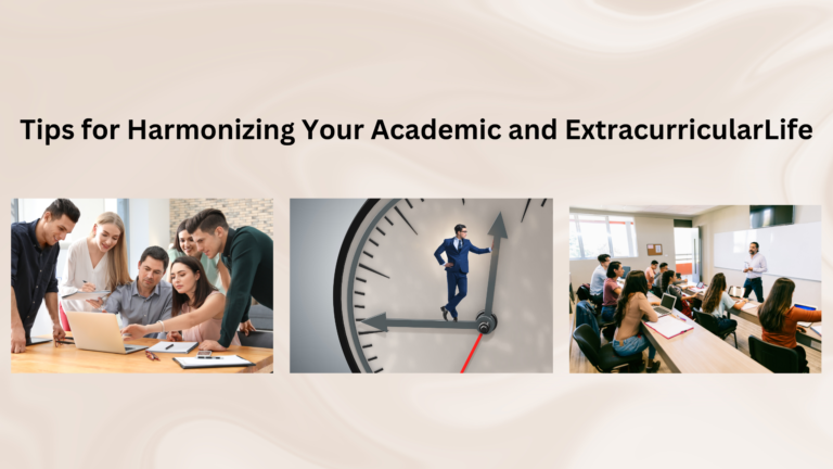 What is Your Strategy for Balancing Academic Work with Extracurricular Activities?